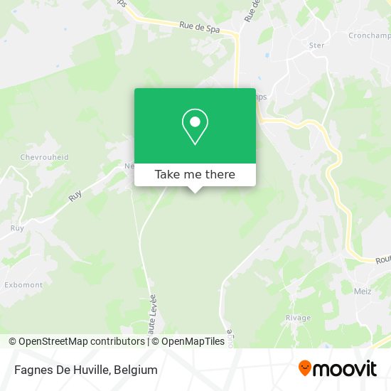 Fagnes De Huville map