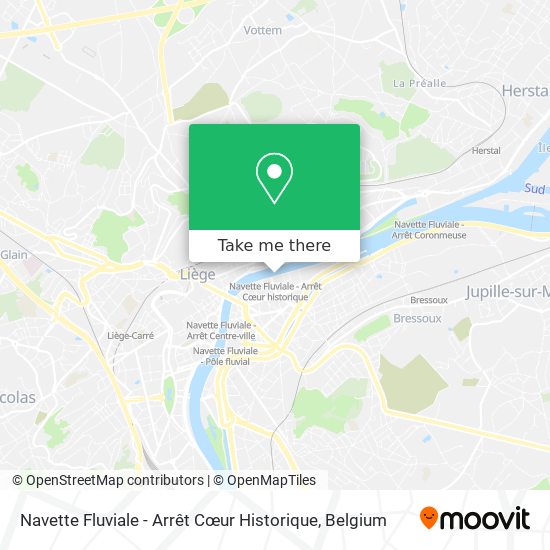 Navette Fluviale - Arrêt Cœur Historique map