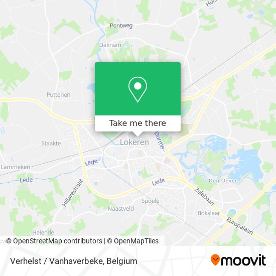 Verhelst / Vanhaverbeke map