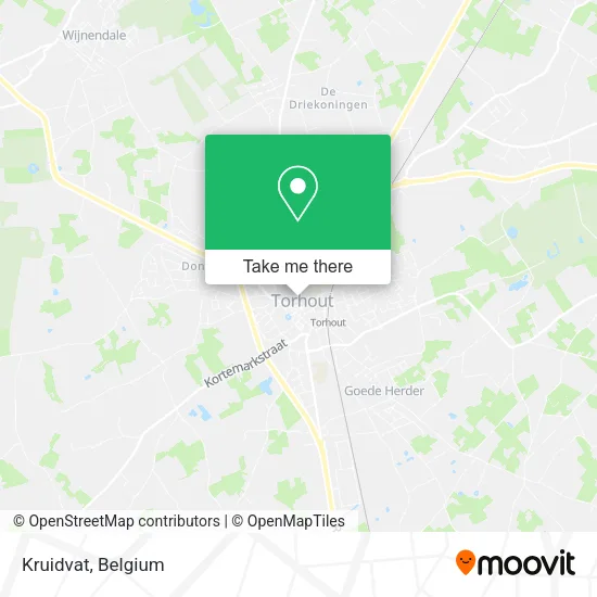 Kruidvat map