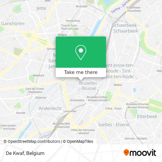 De Kwaf map