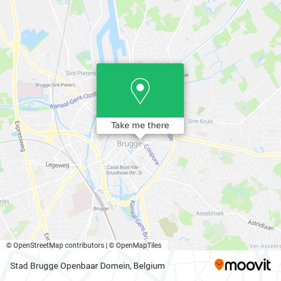 Stad Brugge Openbaar Domein map
