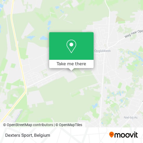 Dexters Sport map