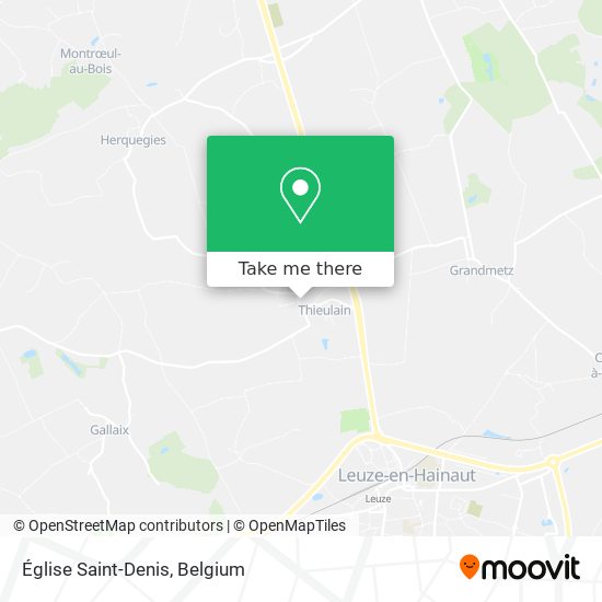 Église Saint-Denis map