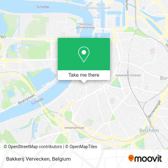 Bakkerij Vervecken map