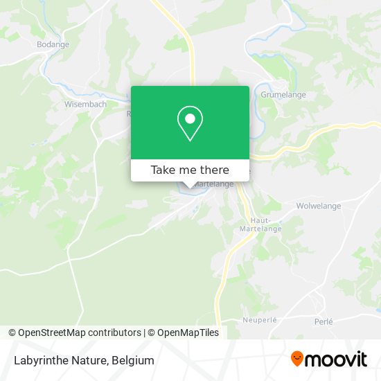 Labyrinthe Nature plan