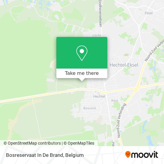 Bosreservaat In De Brand plan