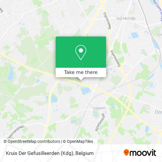 Kruis Der Gefusilleerden (Kdg) plan