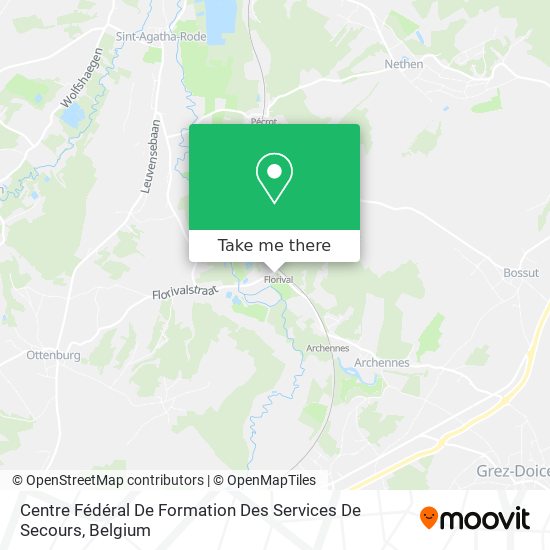 Centre Fédéral De Formation Des Services De Secours map