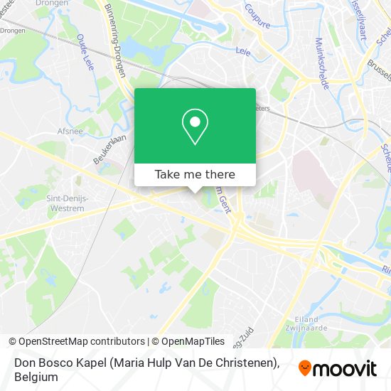 Don Bosco Kapel (Maria Hulp Van De Christenen) map