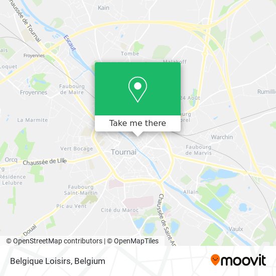 Belgique Loisirs plan