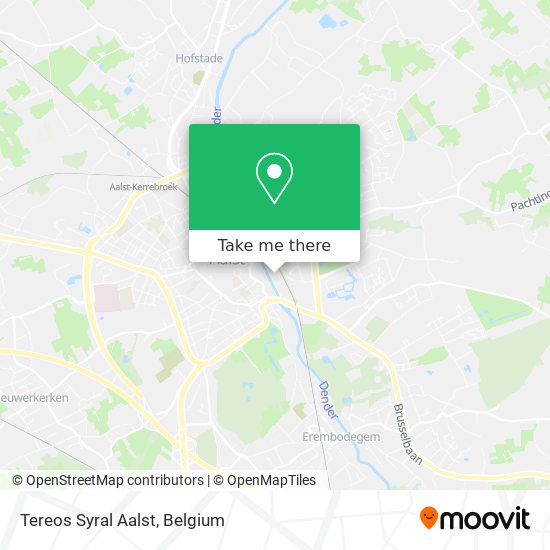 Tereos Syral Aalst map