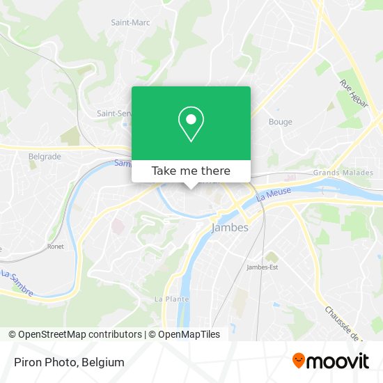 Piron Photo map