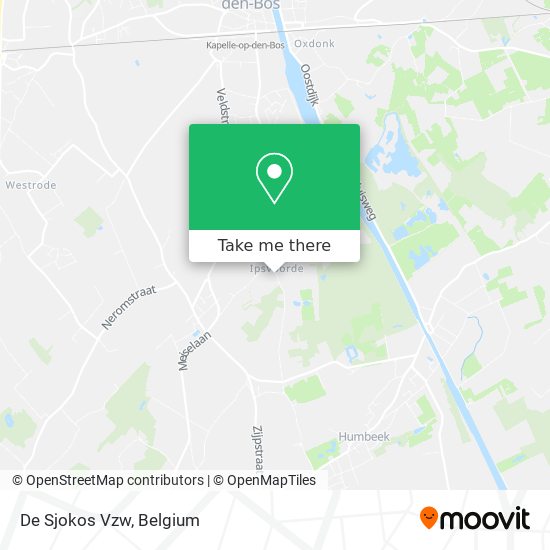 De Sjokos Vzw map