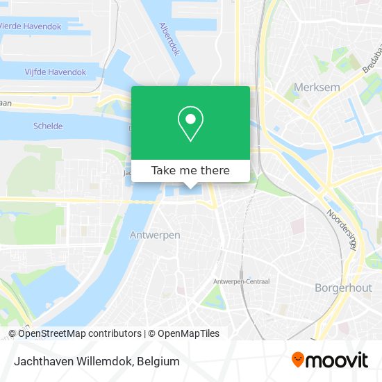 Jachthaven Willemdok plan