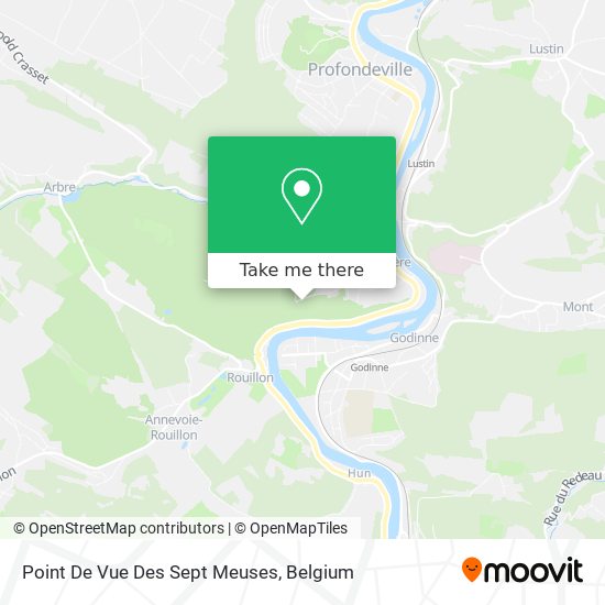 Point De Vue Des Sept Meuses map