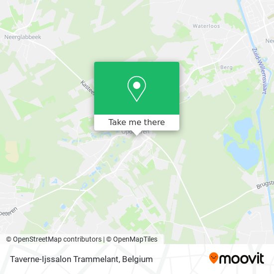 Taverne-Ijssalon Trammelant map