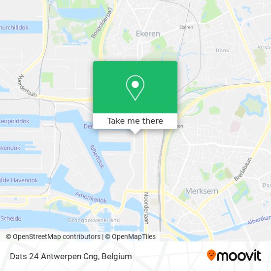 Dats 24 Antwerpen Cng map