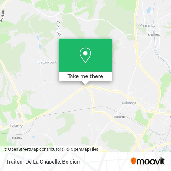 Traiteur De La Chapelle map