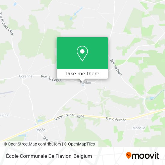 École Communale De Flavion map