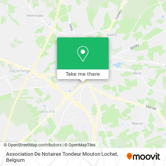 Association De Notaires Tondeur Mouton Lochet plan