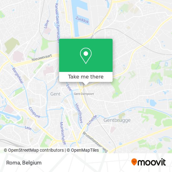 Roma map