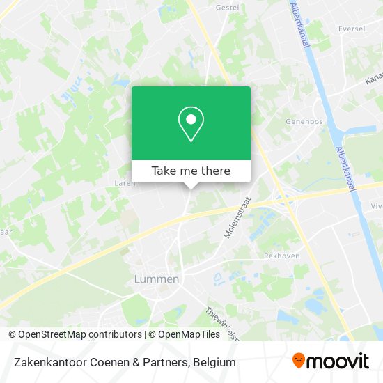 Zakenkantoor Coenen & Partners map