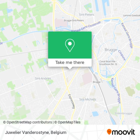 Juwelier Vanderostyne map