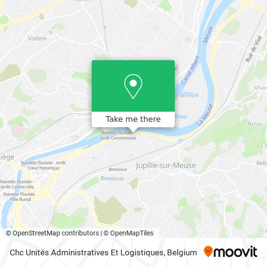 Chc Unités Administratives Et Logistiques map