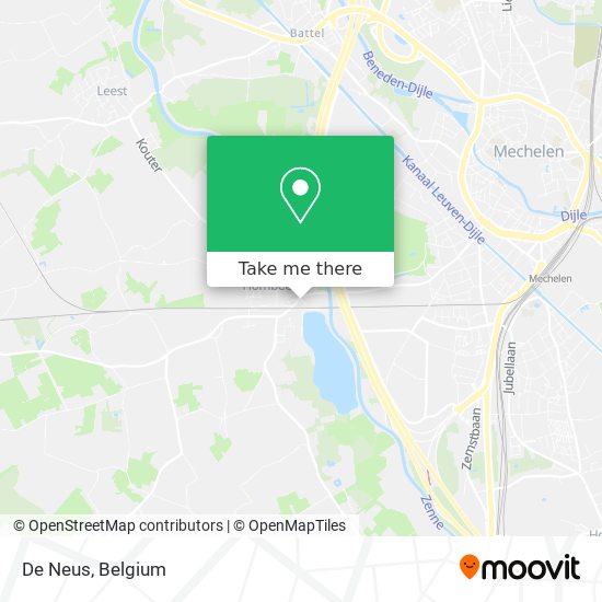 De Neus map