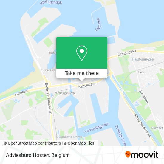 Adviesburo Hosten map