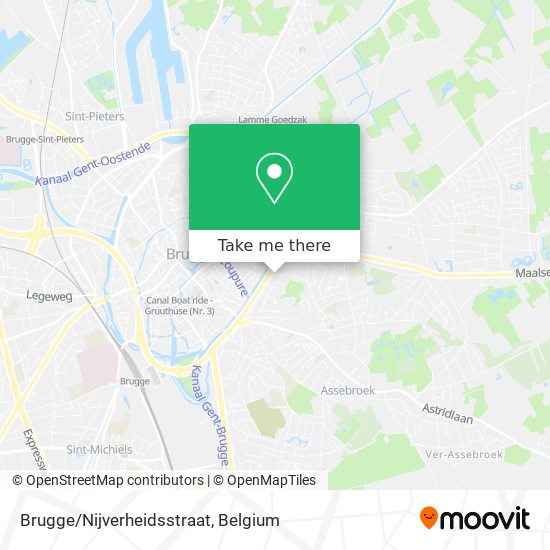 Brugge/Nijverheidsstraat plan