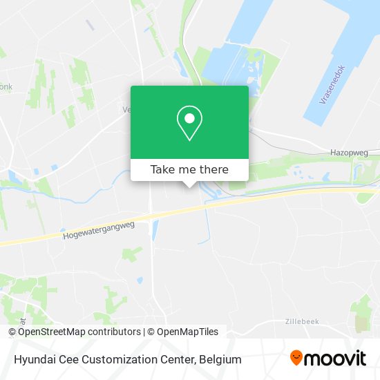 Hyundai Cee Customization Center map