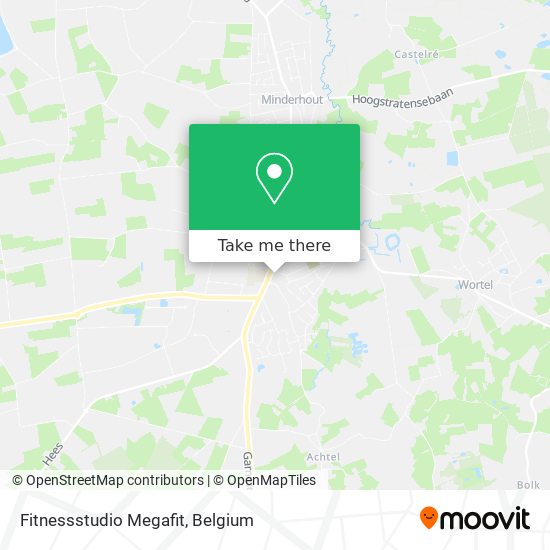 Fitnessstudio Megafit map