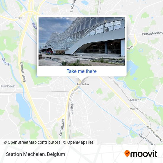 Station Mechelen plan