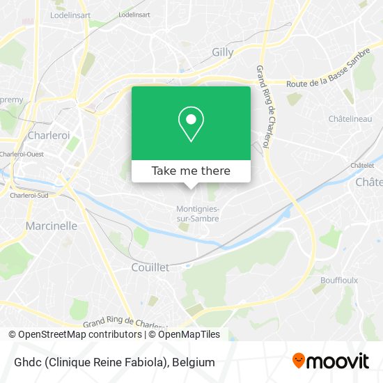 Ghdc (Clinique Reine Fabiola) map