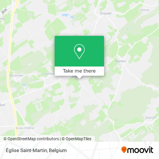 Église Saint-Martin map