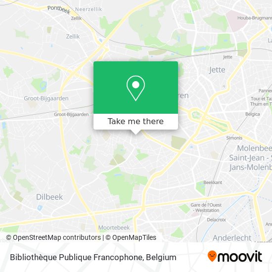 Bibliothèque Publique Francophone plan