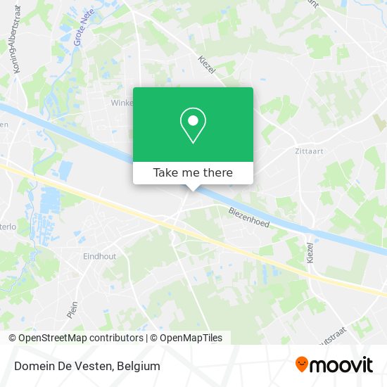 Domein De Vesten plan