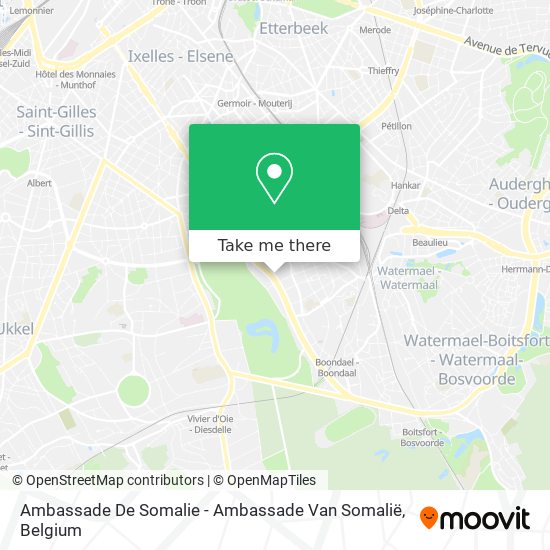 Ambassade De Somalie - Ambassade Van Somalië plan