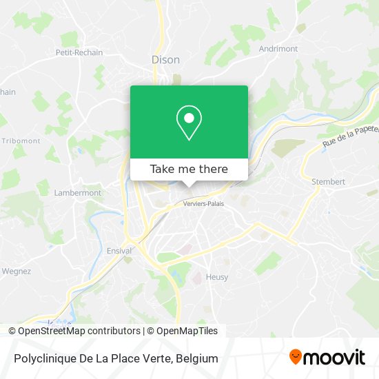 Polyclinique De La Place Verte plan