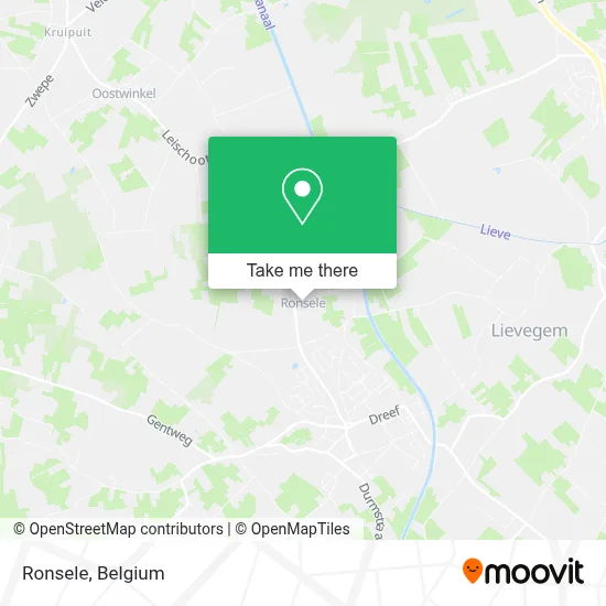 Ronsele map