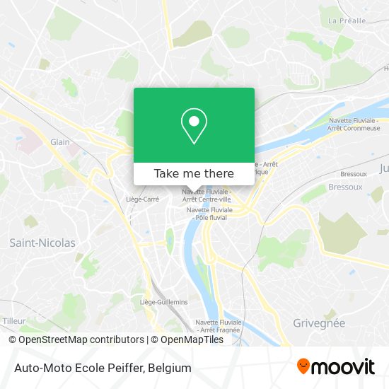 Auto-Moto Ecole Peiffer map