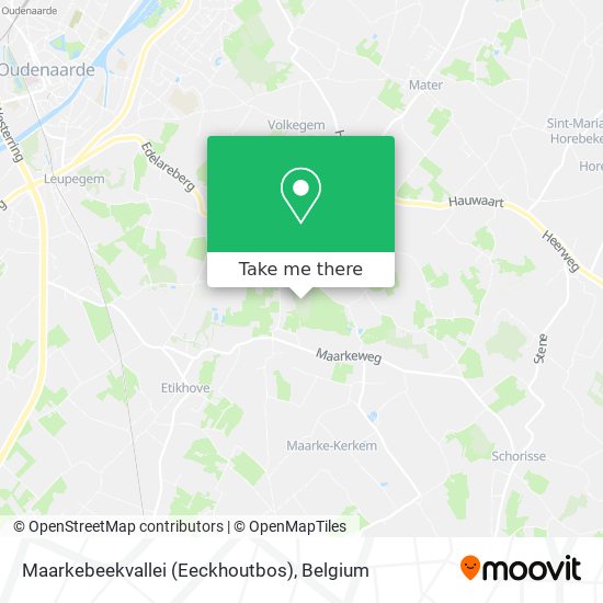 Maarkebeekvallei (Eeckhoutbos) plan