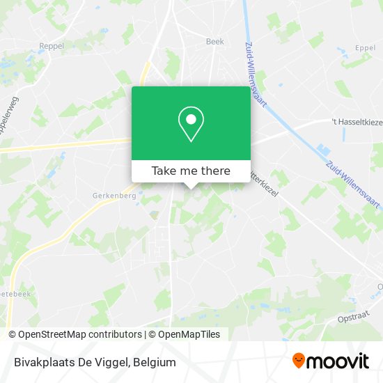 Bivakplaats De Viggel map