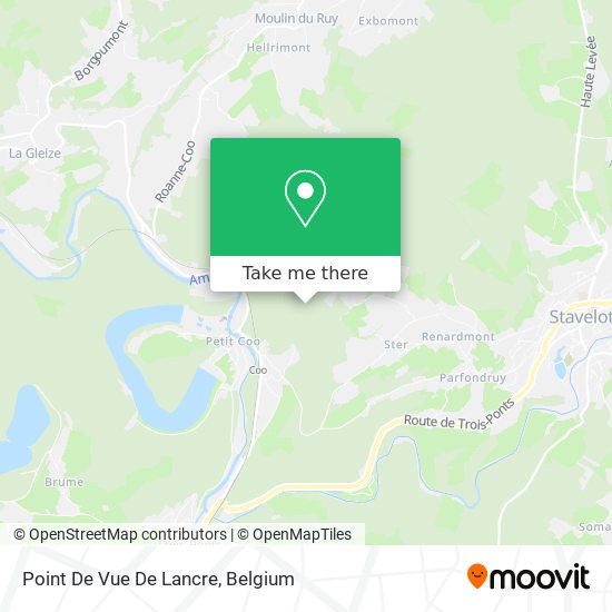 Point De Vue De Lancre plan
