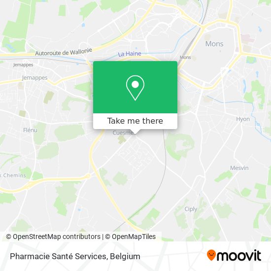 Pharmacie Santé Services map