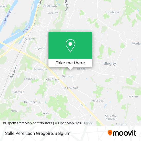 Salle Père Léon Grégoire map
