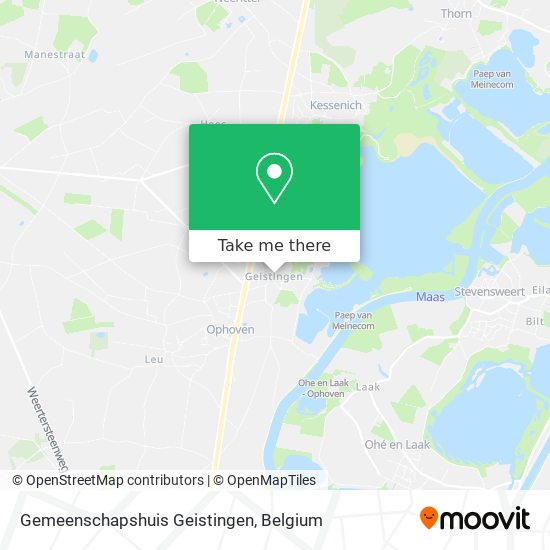 Gemeenschapshuis Geistingen map
