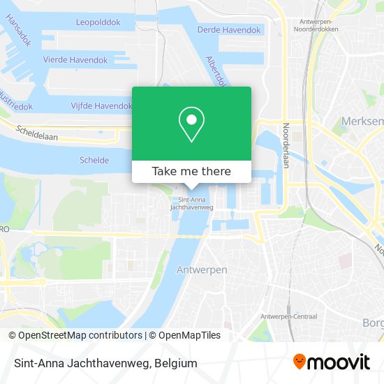 Sint-Anna Jachthavenweg map